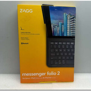 ZAGG Messenger Folio2 Case for iPad 7/8/9th Gen & iPad Air 3rd